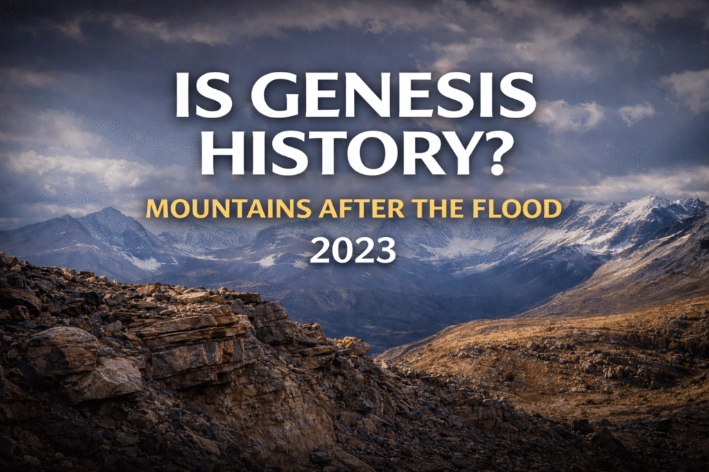 Is Genesis History? Mountains After the Flood 2023 Christian documentary recommendation