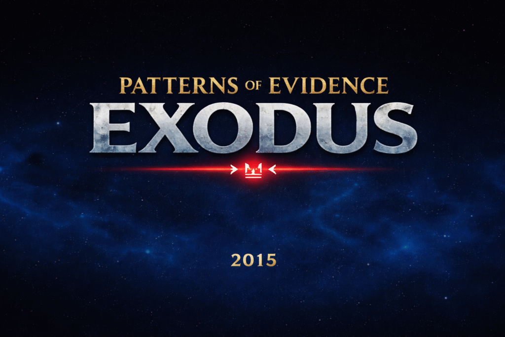 Patterns of Evidence: Exodus 2015 Christian documentary recommendation